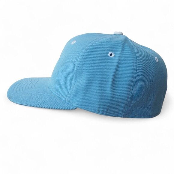 Zephyr GRAF-X DH Vintage 90s Carolina Tar Heels Carolina Blue Fitted Hat 6 7/8 - Picture 2 of 7